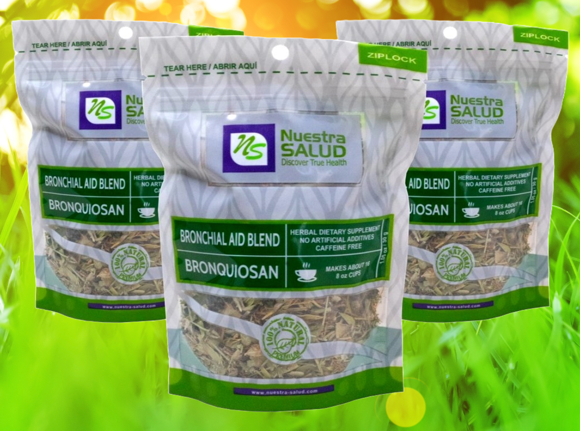 Bronchial Tea Blend Bronquiosan Herbal Infusion Value Pack - Flora Herbal Infusions