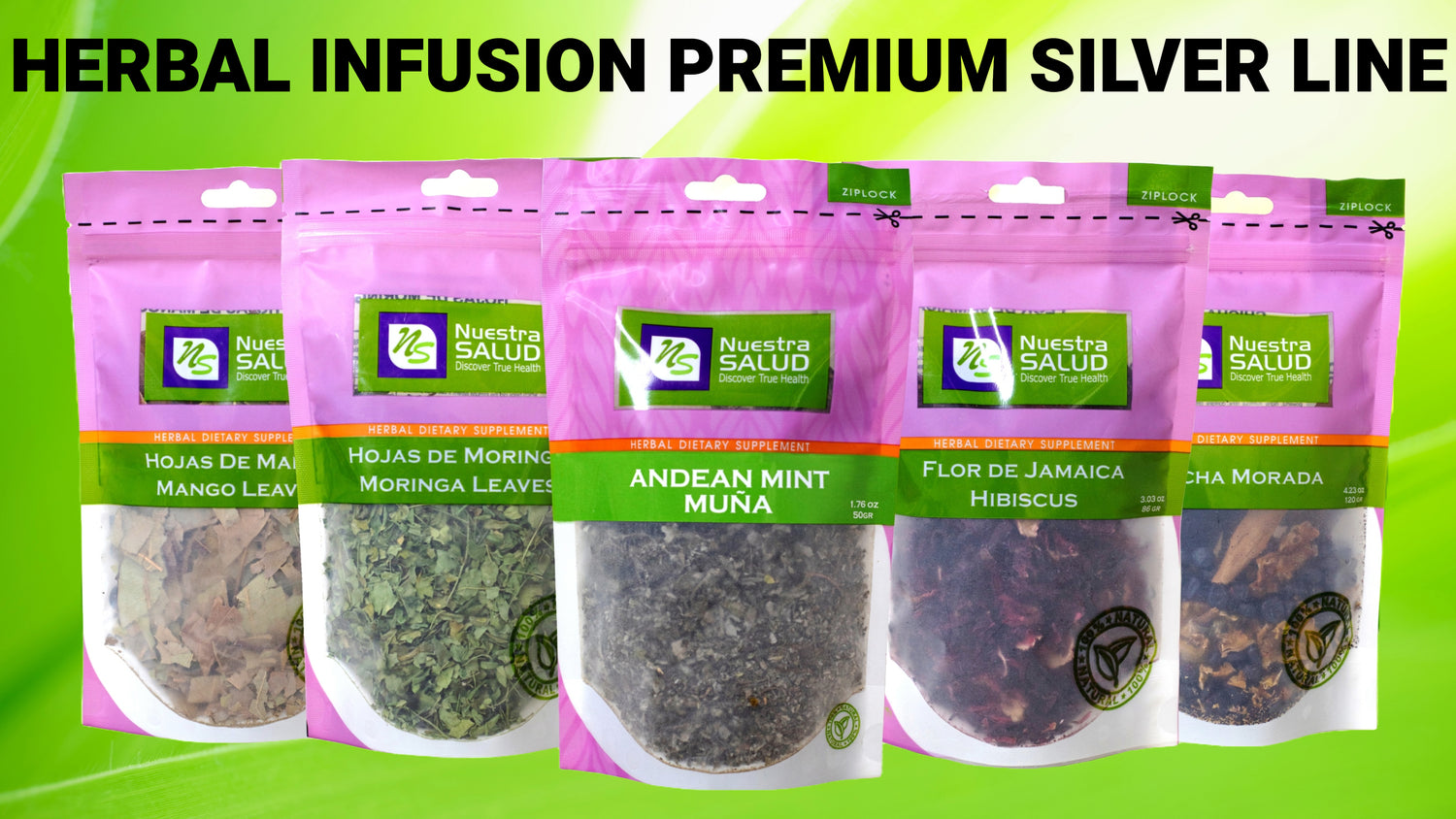 Premium Silver Line Herbal Infusions Tea Value Pack