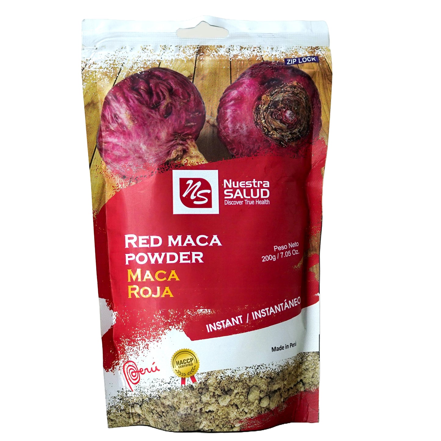 Unleash Your Vitality with Pure Peruvian Red Maca Root Powder Superfoods (200g) - Flora Herbal Infusions