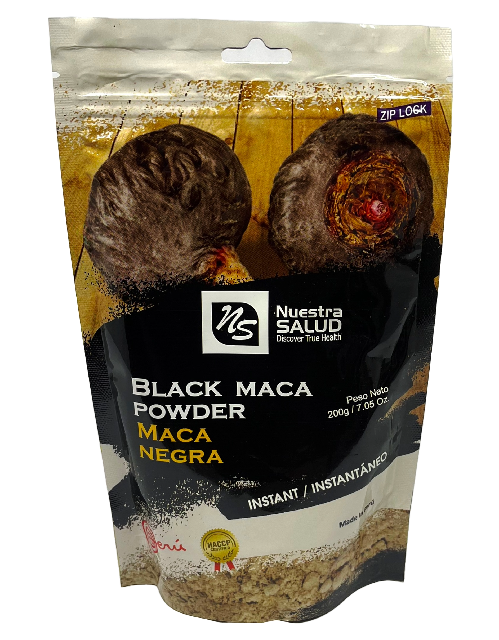 Unleash The Power of Peruvian Black Maca Root Powder Nature's Superfoods for Vitality (200g) - Flora Herbal Infusions