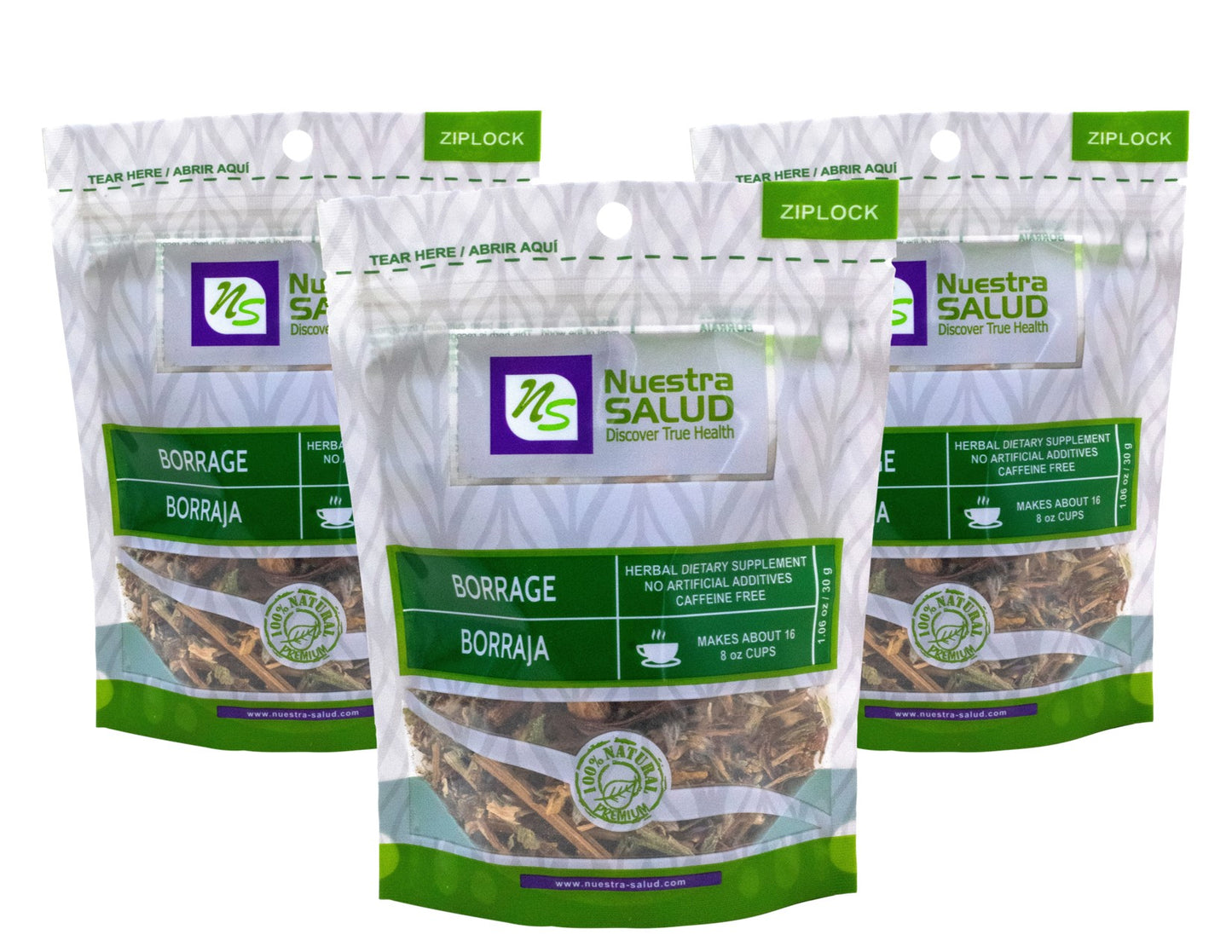 Borage Tea Herbal Infusion Borraja Value Pack