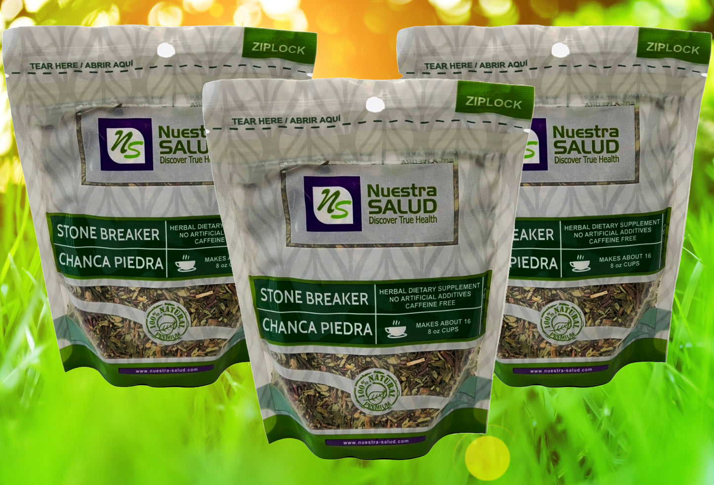 Chanca Piedra Tea Herbal Infusion Stonebreaker Value Pack