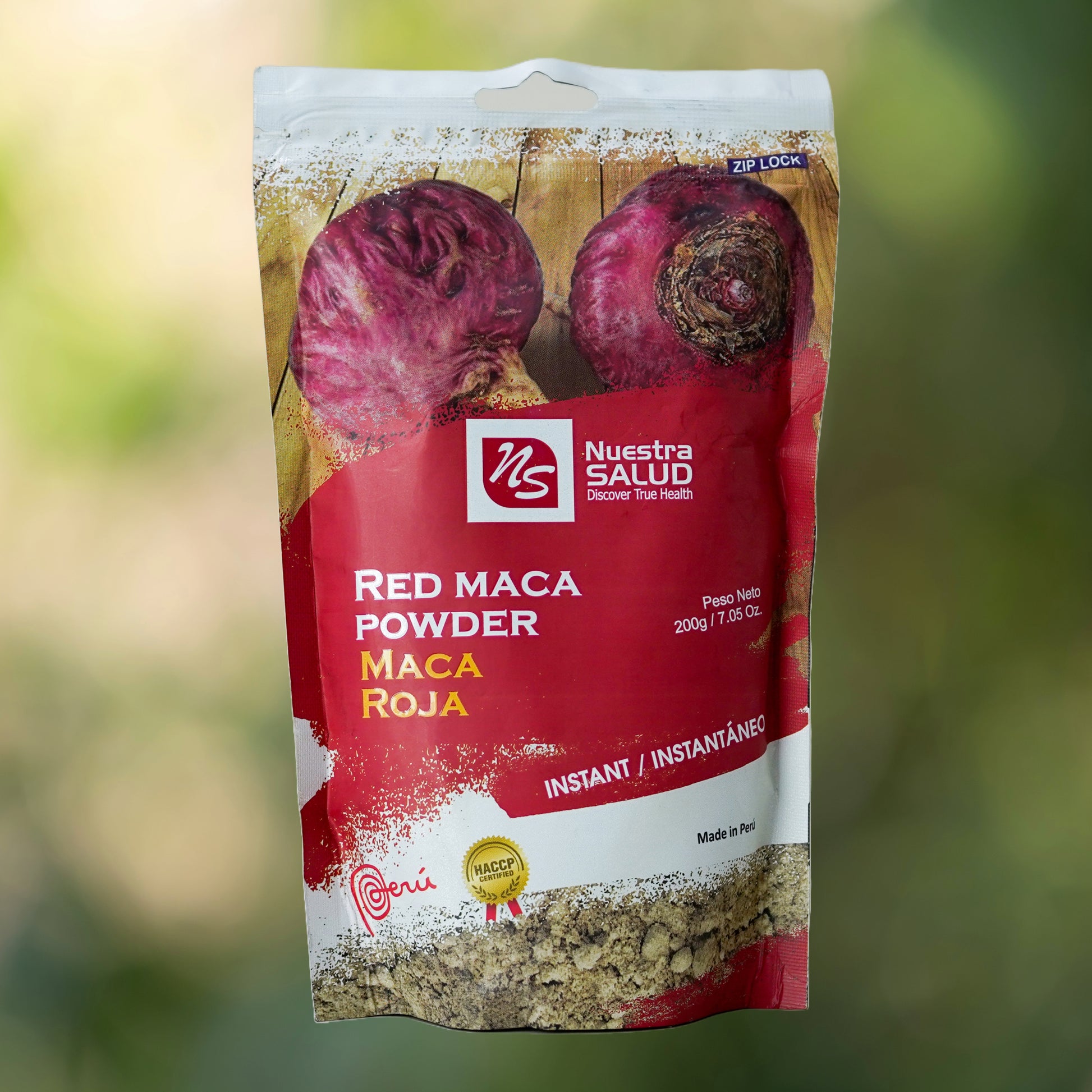 Unleash Your Vitality with Pure Peruvian Red Maca Root Powder Superfoods (200g) - Flora Herbal Infusions